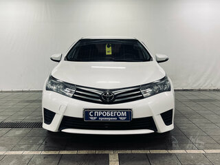 2014 Toyota Corolla XI (E160, E170, E180), белый, 1030000 рублей, вид 2