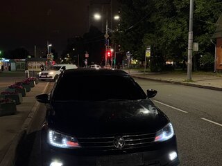 2013 Volkswagen Jetta VI, чёрный, 1050000 рублей, вид 4