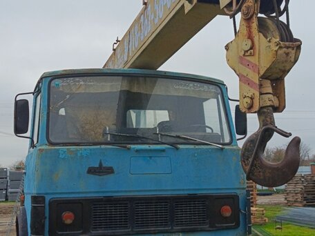 1989 МАЗ Автокраны, жёлтый, 750000 рублей, вид 2