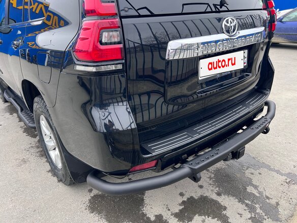 2019 Toyota Land Cruiser Prado 150 Series Рестайлинг 2, чёрный, 4350000 рублей - вид 4
