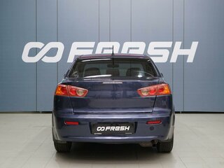 2008 Mitsubishi Lancer X, синий, 554000 рублей, вид 4
