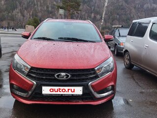 2018 Lada (ВАЗ) Vesta SW I, красный, 1100000 рублей, вид 4