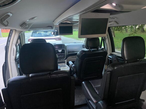 2012 Chrysler Voyager Grand V Рестайлинг, чёрный - вид 13