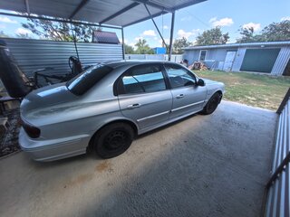 2003 Hyundai Sonata IV (EF) Рестайлинг, серебристый, 380000 рублей, вид 3