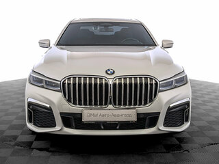 2021 BMW 7 серии 730d xDrive VI (G11/G12) Рестайлинг, белый, 6900000 рублей, вид 2