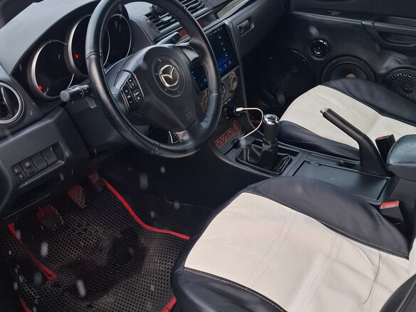 2006 Mazda 3 I (BK), белый, 300000 рублей - вид 5
