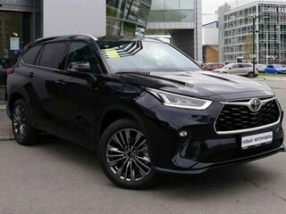 2026 Toyota Highlander IV (XU70), чёрный, 5450000 рублей, вид 3