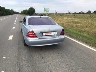 1998 Mercedes-Benz S-Класс 430 Long IV (W220), серебристый, 450000 рублей, вид 5