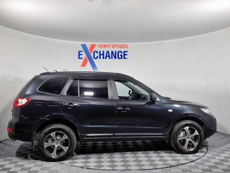 2006 Hyundai Santa Fe II, чёрный, 769000 рублей, вид 4