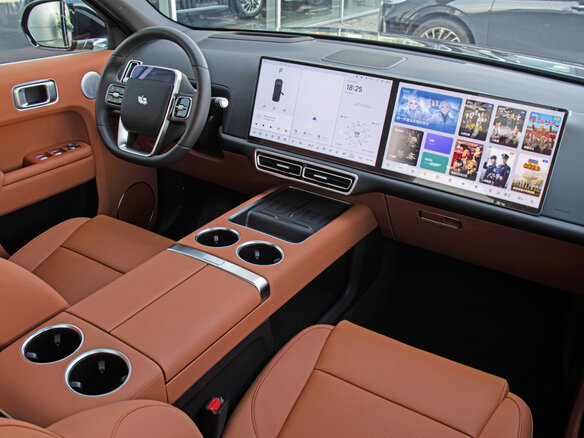 2025 Li Auto (Lixiang) L9 52.3 kWh I Рестайлинг, чёрный - вид 5