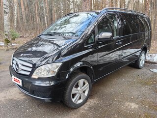2013 Mercedes-Benz Viano Long L2 I (W639) Рестайлинг, чёрный, 2300000 рублей, вид 2