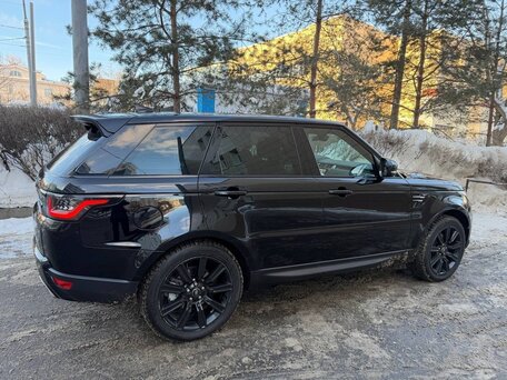 2018 Land Rover Range Rover Sport II Рестайлинг, чёрный, вид 5