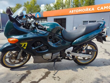 1998 Suzuki GSX 750F Katana, зелёный, 330000 рублей, вид 4
