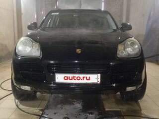 2004 Porsche Cayenne I (955), чёрный, 900000 рублей, вид 2