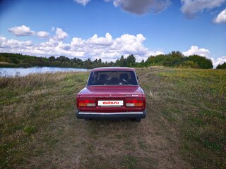 2007 Lada (ВАЗ) 2107, пурпурный, 140000 рублей, вид 3