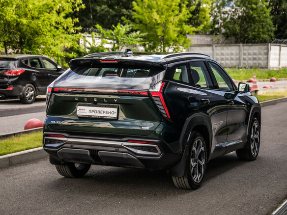 2024 Geely Atlas II, зелёный - вид 6