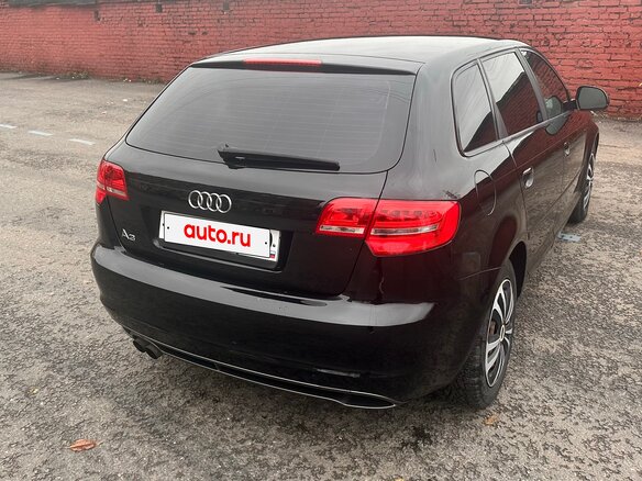2009 Audi A3 II (8P) Рестайлинг 2, чёрный, 800000 рублей - вид 12