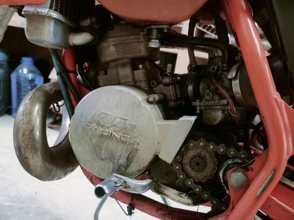 2003 KTM 65 SX, оранжевый, 120000 рублей - вид 4