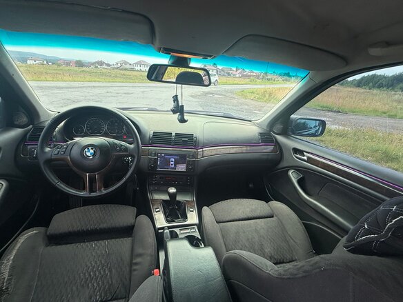 2000 BMW 3 серии 316i IV (E46), синий, 750000 рублей - вид 10