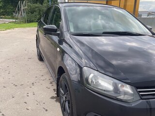 2012 Volkswagen Polo V, чёрный, 850000 рублей, вид 2