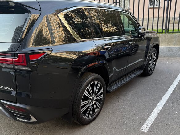 2022 Lexus LX 500d IV, чёрный, 18000000 рублей - вид 8
