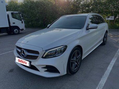 2019 Mercedes-Benz C-Класс 200 d IV (W205) Рестайлинг, белый, 2500000 рублей, вид 1