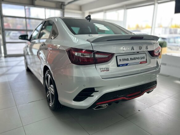2026 Lada (ВАЗ) Vesta Sport I Рестайлинг (NG), серебристый - вид 3