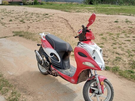2019 Baltmotors Hiker 50, красный, 45000 рублей, вид 1