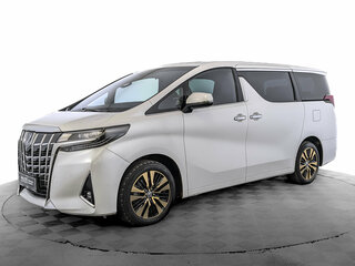 2021 Toyota Alphard III Рестайлинг, белый, 6385000 рублей, вид 1