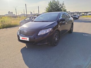 2008 Toyota Corolla X (E140, E150), чёрный, 770000 рублей, вид 2
