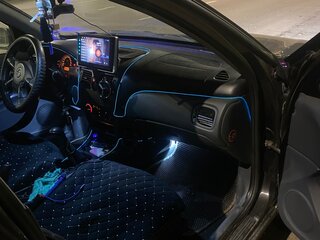 2004 Nissan Almera II (N16) Рестайлинг, чёрный, 260000 рублей, вид 4