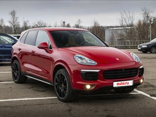 2015 Porsche Cayenne S II Рестайлинг (958), красный, 3750000 рублей, вид 5