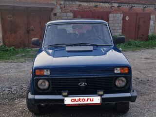 2013 Lada (ВАЗ) 2121 (4x4) I Рестайлинг, синий, 610000 рублей, вид 3