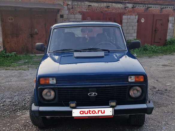 2013 Lada (ВАЗ) 2121 (4x4) I Рестайлинг, синий, 610000 рублей - вид 2