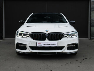 2017 BMW 5 серии 530d xDrive VII (G30/G31/G38), белый, 3750000 рублей, вид 2