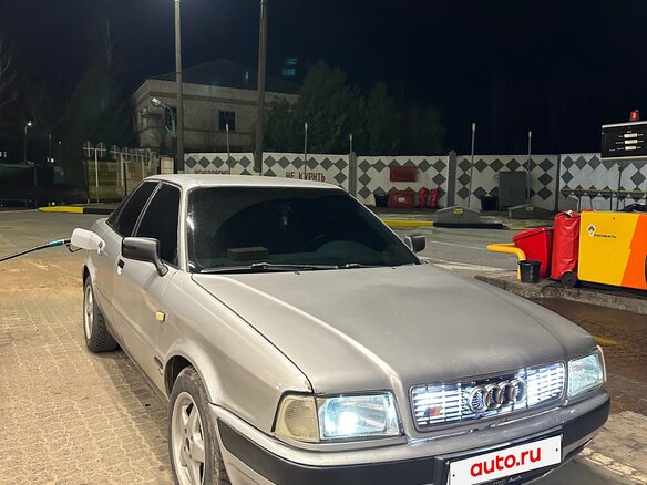 1994 Audi 80 V (B4), серебристый - вид 2