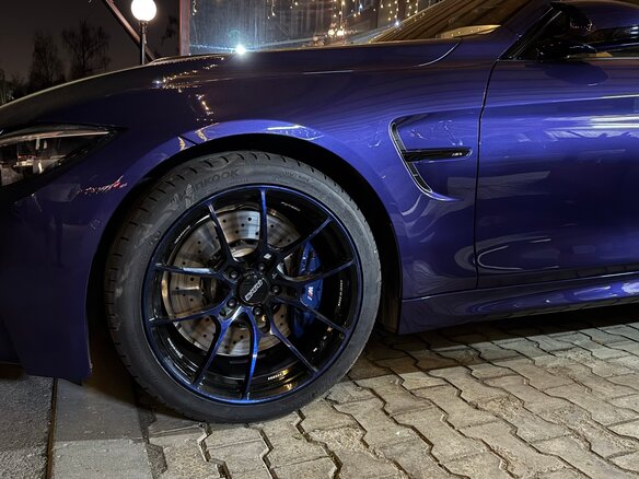 2019 BMW M4 Competition Package F82/F83 Рестайлинг, пурпурный - вид 9