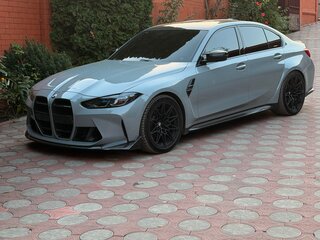 2021 BMW M3 Competition Package VI (G80), серый, 8500000 рублей, вид 2