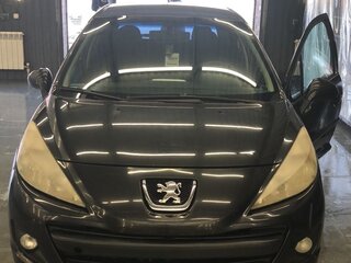 2009 Peugeot 207 I, чёрный, 375000 рублей, вид 1