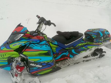 2008 BRP Ski-Doo Summit 800, синий, 600000 рублей, вид 3