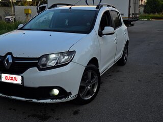 2015 Renault Sandero II, белый, 365000 рублей, вид 1