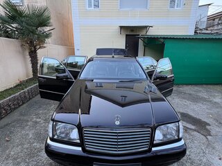 1997 Mercedes-Benz S-Класс 500 Long III (W140) Рестайлинг, пурпурный, 2449000 рублей, вид 1