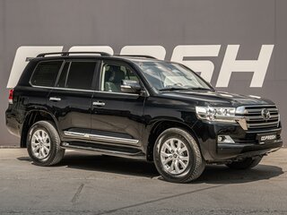 2018 Toyota Land Cruiser 200 Series Рестайлинг 2, чёрный, 7739000 рублей, вид 1