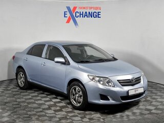 2007 Toyota Corolla X (E140, E150), голубой, 551000 рублей, вид 2