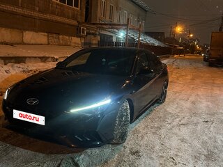 2021 Hyundai Elantra N Line VII (CN7), чёрный, 1749000 рублей, вид 5