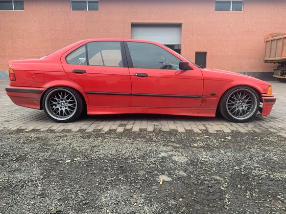 1995 BMW 3 серии 316i III (E36), красный - вид 14