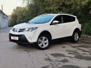 2013 Toyota RAV4 IV (XA40), белый, 1888000 рублей, вид 3