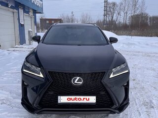2016 Lexus RX 200t IV, чёрный, 3620000 рублей, вид 1
