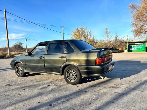 2006 Lada (ВАЗ) 2115, зелёный, 120000 рублей - вид 1