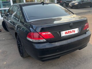 2005 BMW 7 серии Long 750Li IV (E65/E66) Рестайлинг, чёрный, 850000 рублей, вид 4
